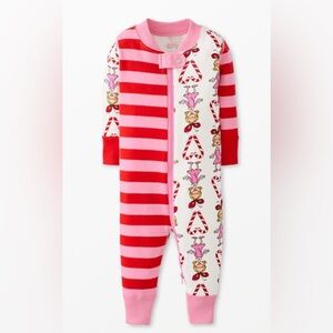 Hanna Anderson Dr.Seuss 2 way zipper romper pajama. NWOT washed but never worn